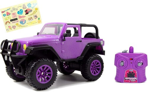 Girlmazing - 1:16 Jeep Wrangler Purple RC Car