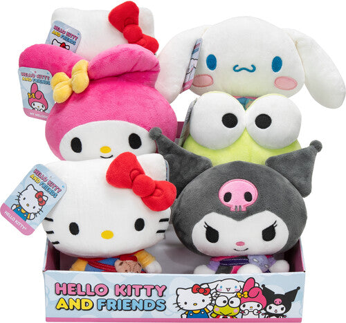 Jazwares - Hello Kitty - 8" Core Plush Assortment 6ct PDQ