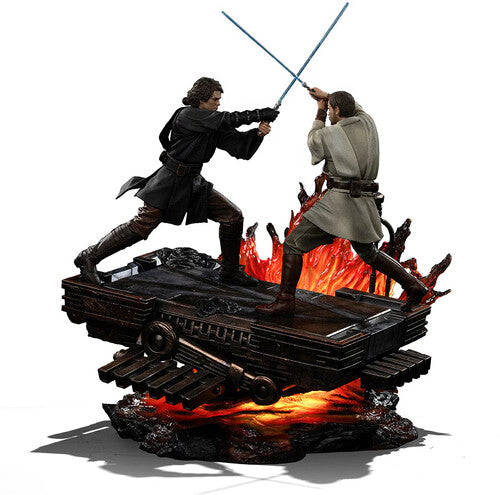 Star Wars: Revenge of the Sith - Art Scale 1/10 - Anakin vs Obi-Wan 20th Anniversary Statue
