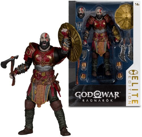McFarlane Elite Edition #12 - God of War - Kratos (God of War Ragnarok) 7" Deluxe Action Figure