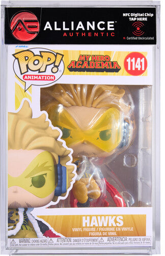 Funko POP! Anime: My Hero Academia - Hawks (MHA) - Alliance Authentic Encapsulated
