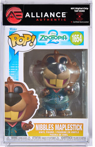 Funko POP! Disney: Zootopia 2 - Nibbles Maplestick - Alliance Authentic Encapsulated