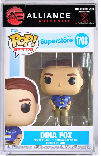 Funko POP! Television: Superstore - Dina Fox - Alliance Authentic Encapsulated