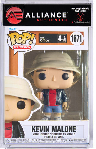 Funko POP! Television: The Office - Kevin Malone - Alliance Authentic Encapsulated