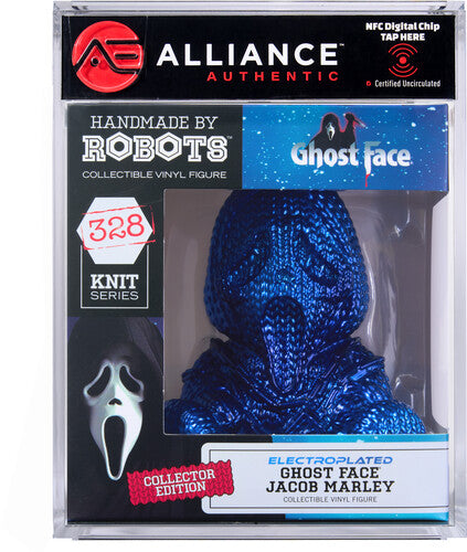 Ghost Face: Jacob Marley Electroplated Limited Edition Vinyl Figure - Alliance Authentic Encapsulated