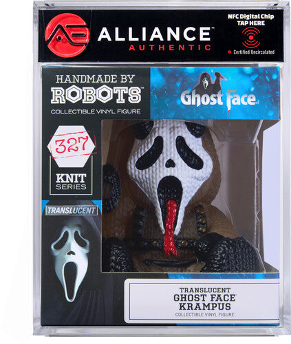 Ghost Face: Krampus Translucent Limited Edition Vinyl Figure - Alliance Authentic Encapsulated