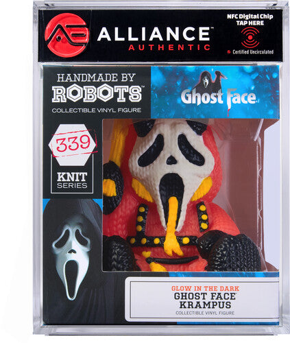 Ghost Face: Krampus Glow in the Dark Limited Edition Vinyl Figure - Alliance Authentic Encapsulated