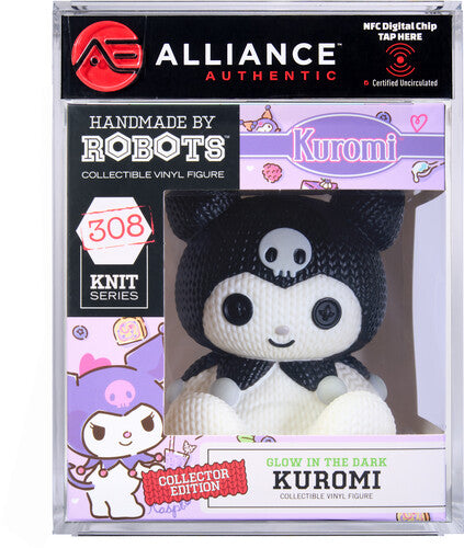 Hello Kitty and Friends - Kuromi Glow in the Dark Limited Edition Vinyl Figure - Alliance Authentic Encapsulated