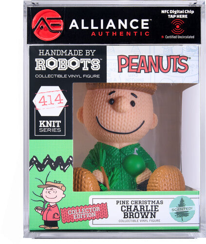 Peanuts - Charlie Brown Pine Scented Christmas Limited Edition Vinyl Figure - Alliance Authentic Encapsulated
