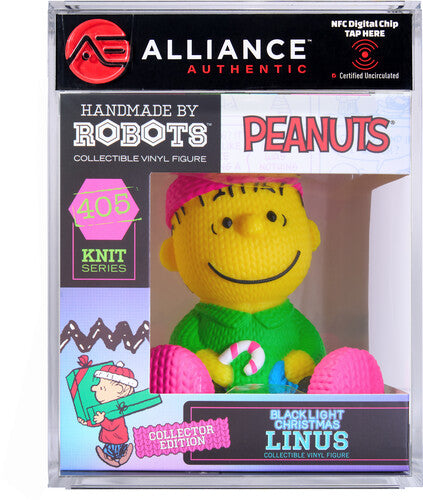 Peanuts - Linus Blacklight Christmas Limited Edition Vinyl Figure - Alliance Authentic Encapsulated