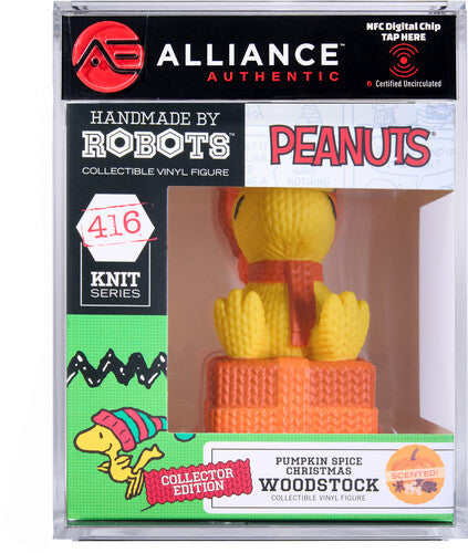 Peanuts - Woodstock Pumpkin Spice Scented Christmas Limited Edition Vinyl Figure - Alliance Authentic Encapsulated