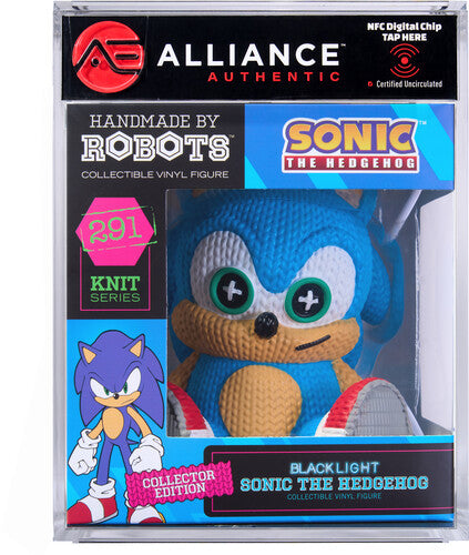 Sonic the Hedgehog - Sonic Blacklight Limited Edition Vinyl Figure - Alliance Authentic Encapsulated