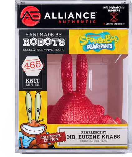 SpongeBob SquarePants - Mr. Eugene Krabs Pearlescent Limited Edition Vinyl Figure - Alliance Authentic Encapsulated