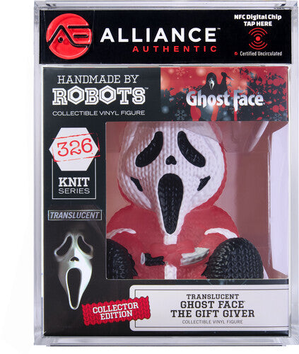 Ghost Face: The Gift Giver Translucent Limited Edition Vinyl Figure - Alliance Authentic Encapsulated