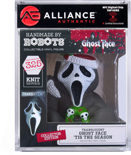 Ghost Face: 'Tis the Season Translucent Limited Edition Vinyl Figure - Alliance Authentic Encapsulated