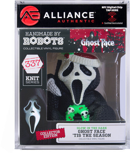 Ghost Face: 'Tis the Season Glow in the Dark Limited Edition Vinyl Figure - Alliance Authentic Encapsulated