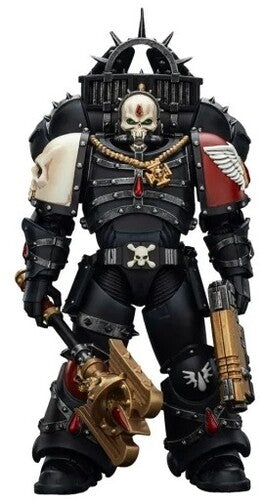 Warhammer 40K - Blood Angels: Lemartes with Jump Pack Blood Crozius & Absolver Bolt Pistol 1/18 Action Figure