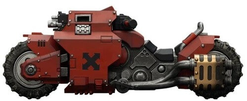 Warhammer 40K - Blood Angels: Raider-Pattern Combat Bike with Twin-Linked Bolt Rifles 1/18 Vehicle