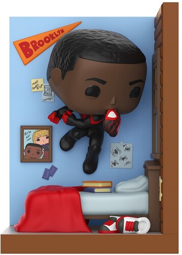 Funko POP! Nooks: Marvel - Miles Morales in Bedroom