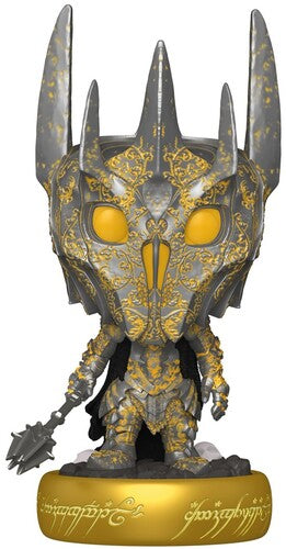Funko POP! Premium: Lord of the Rings - Sauron with Weapon (Glow-in-the-Dark)