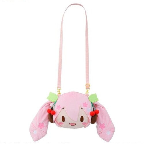 Hatsune Miku - Fuwapuchi - Sakura Miku Face Shoulder Bag