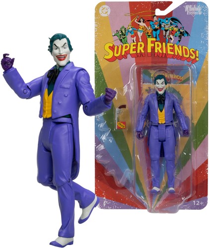 McFarlane Toys - DC Retro - The Joker (Super Friends) 6" Action Figure