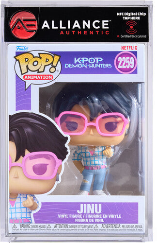 Funko POP! Anime: KPop Demon Hunters- Jinu (KPDH) - Alliance Authentic Encapsulated