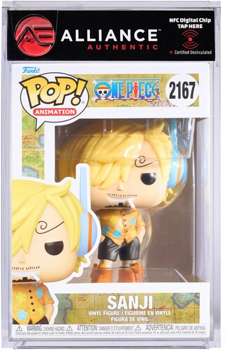Funko POP! Anime: One Piece - Sanji (Egghead Arc) - Alliance Authentic Encapsulated