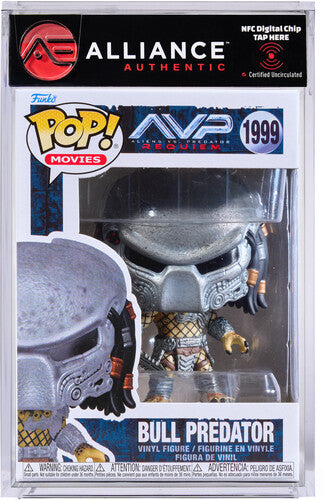 Funko POP! Movies: Aliens vs. Predator: Requiem - Bull Predator - Alliance Authentic Encapsulated