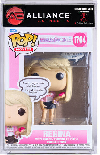 Funko POP! Movies Sayings: Mean Girls - Regina (Stop trying to make fetch happen. It's not going to happen.) - Alliance Authentic Encapsulated