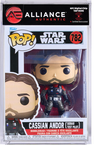 Funko POP! Star Wars: Andor - Cassian Andor (Sienar Test Pilot) (Styles May Vary) - Alliance Authentic Encapsulated