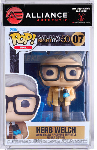 Funko POP! SNL: Saturday Night Live 50 - Herb Welch - Alliance Authentic Encapsulated
