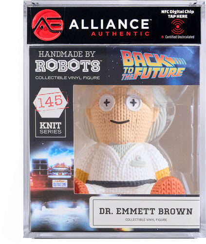 Back to the Future - Dr. Emmett Brown Vinyl Figure - Alliance Authentic Encapsulated