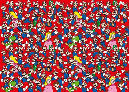 Super Mario Bros Challenge 1000-Piece Puzzle
