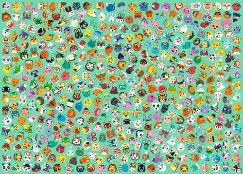 Challenge Animal Crossing 1000-Piece Puzzle