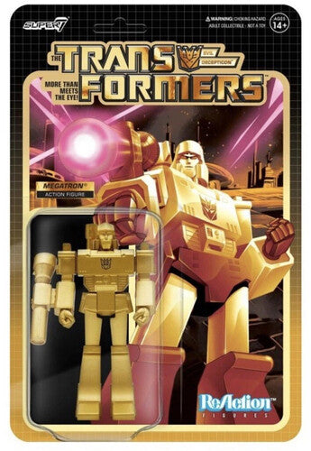 Transformers - Reaction Figures Wv1 - Megatron (Golden Lagoon)