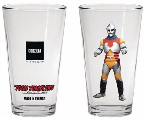 Toon Tumblers - Godzilla - Jet Jaguar Pint Glass