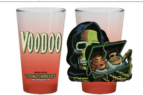 Toon Tumblers - Pre-Code Horror Comic Book Cover - Voodoo Pint Glass