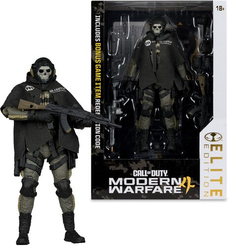 McFarlane Elite Edition #19 - Ghost (Call of Duty: Modern Warfare 4) 7" Deluxe Action Figure