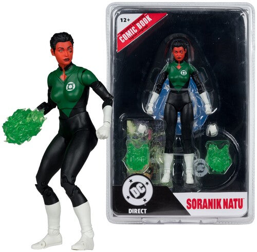 McFarlane Toys - DC Direct - Page Punchers - Soranik Natu (Green Lantern Corps #47) 7" Action Figure & Comic FOC November 10, 2026