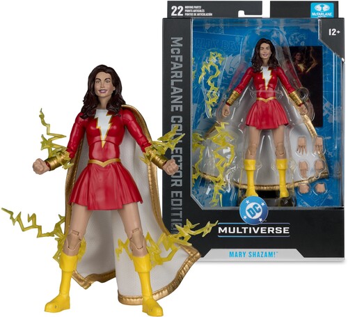 McFarlane Collector Edition #72 - DC Multiverse - Mary Shazam (Shazam!) 7" Action Figure FOC November 10, 2026