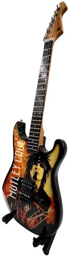 The Mini Axe - Motley Crue - Nikki Sixx - Mini Guitar Replica Collectible