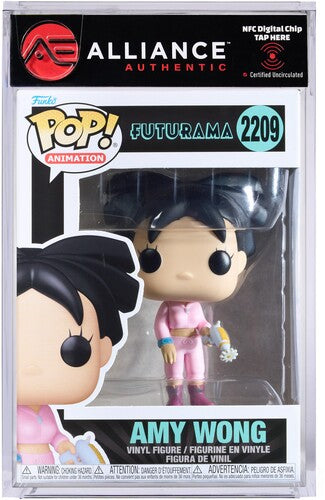 Funko POP! Animation: Futurama - Amy Wong - Alliance Authentic Encapsulated