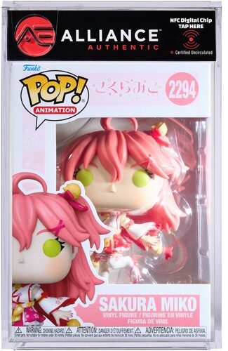Funko POP! Anime: Hololive - Sakura Miko - Alliance Authentic Encapsulated