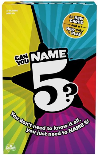 Goliath Games: Name 5