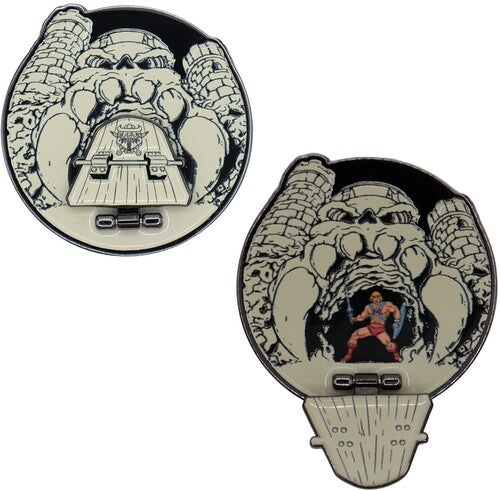 Masters of the Universe - Limited Edition Hinged Pin Badge - Castle Greyskull (MOTU)