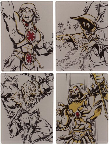 Masters of the Universe - Set of Four Magnets (MOTU)