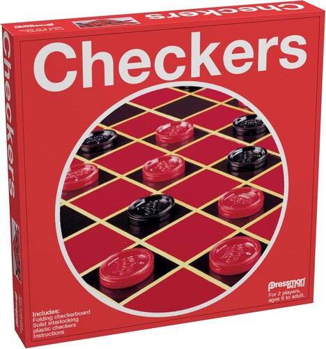 Pressman Classic Games: Checkers