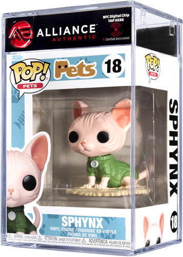 Funko POP! Pets: Pets - Sphinx Cat - Alliance Authentic Encapsulated