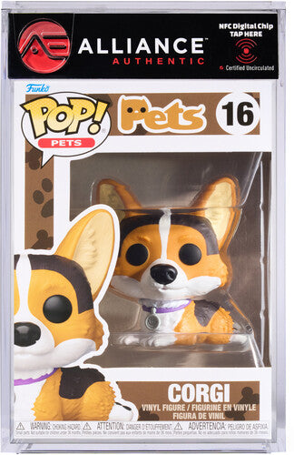 Funko POP! Pets: Pets - Corgi - Alliance Authentic Encapsulated